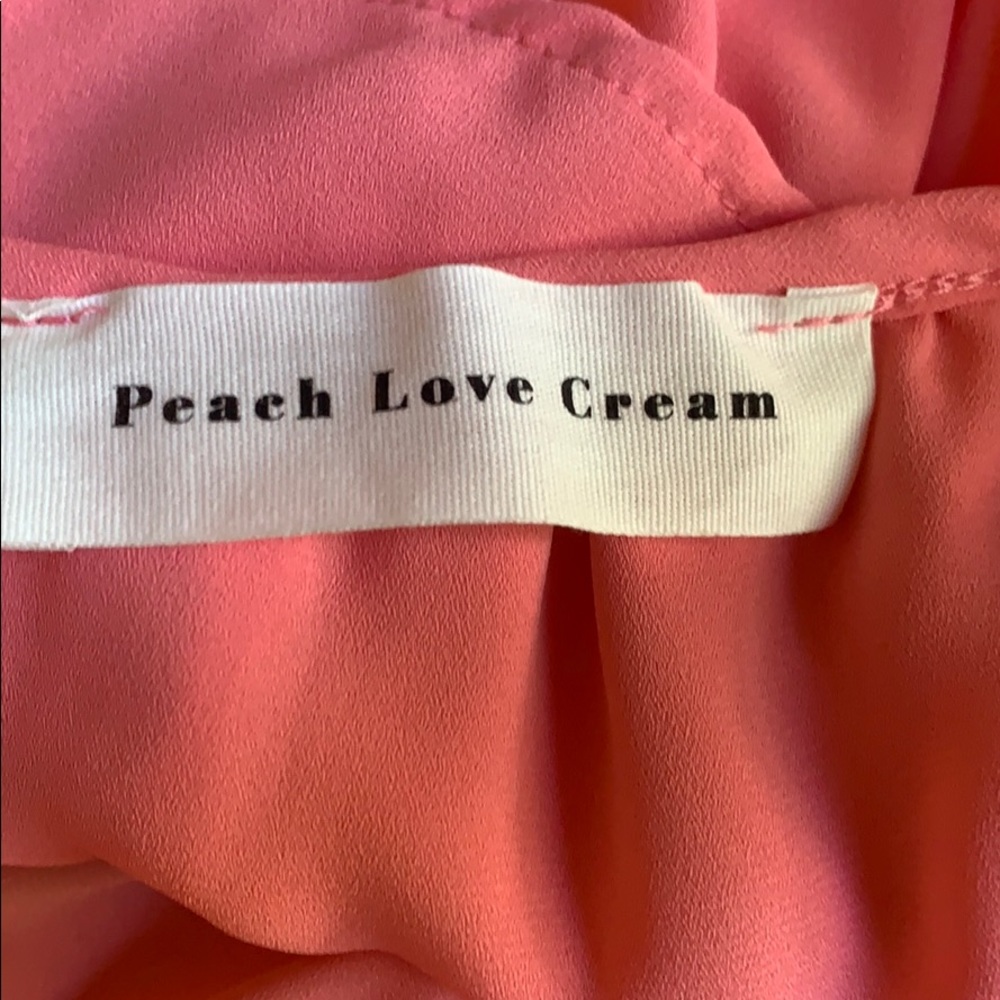 Pink ModCloth midi dress - Picture 3 of 4